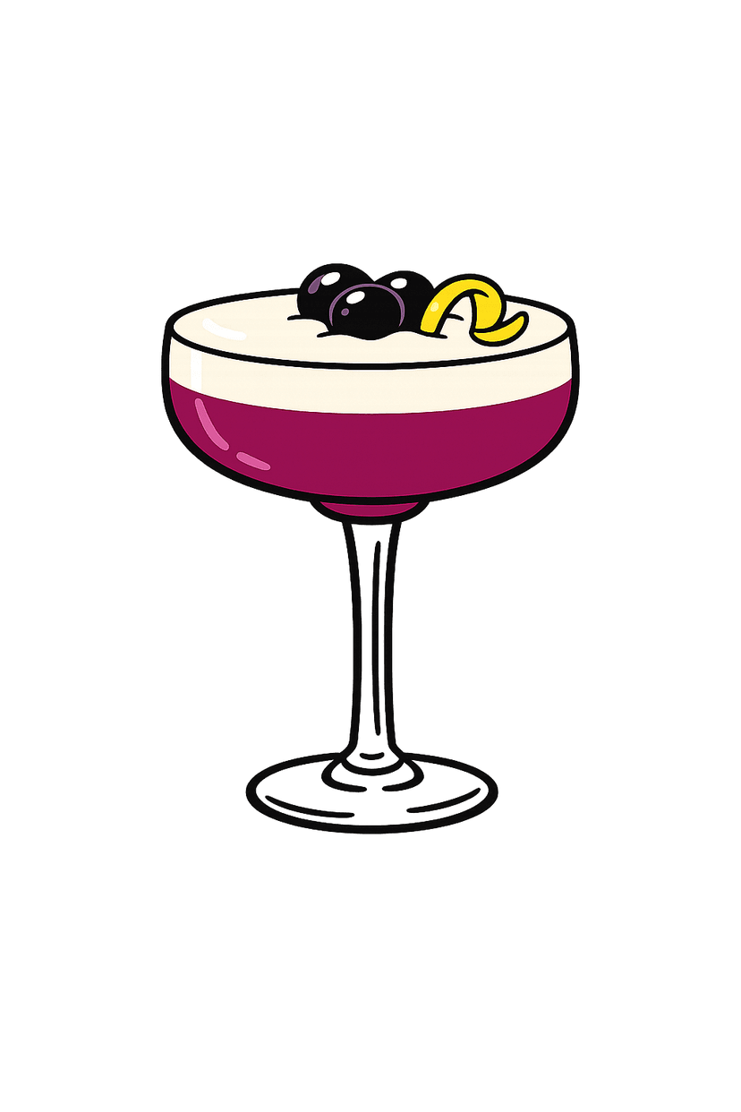 Jamun Whiskey Sour.